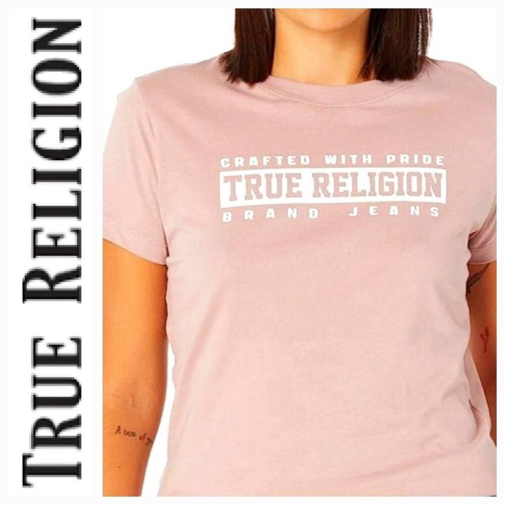 True Religion Crafted With Pride S/S‎ T-Shirt- Woodrose